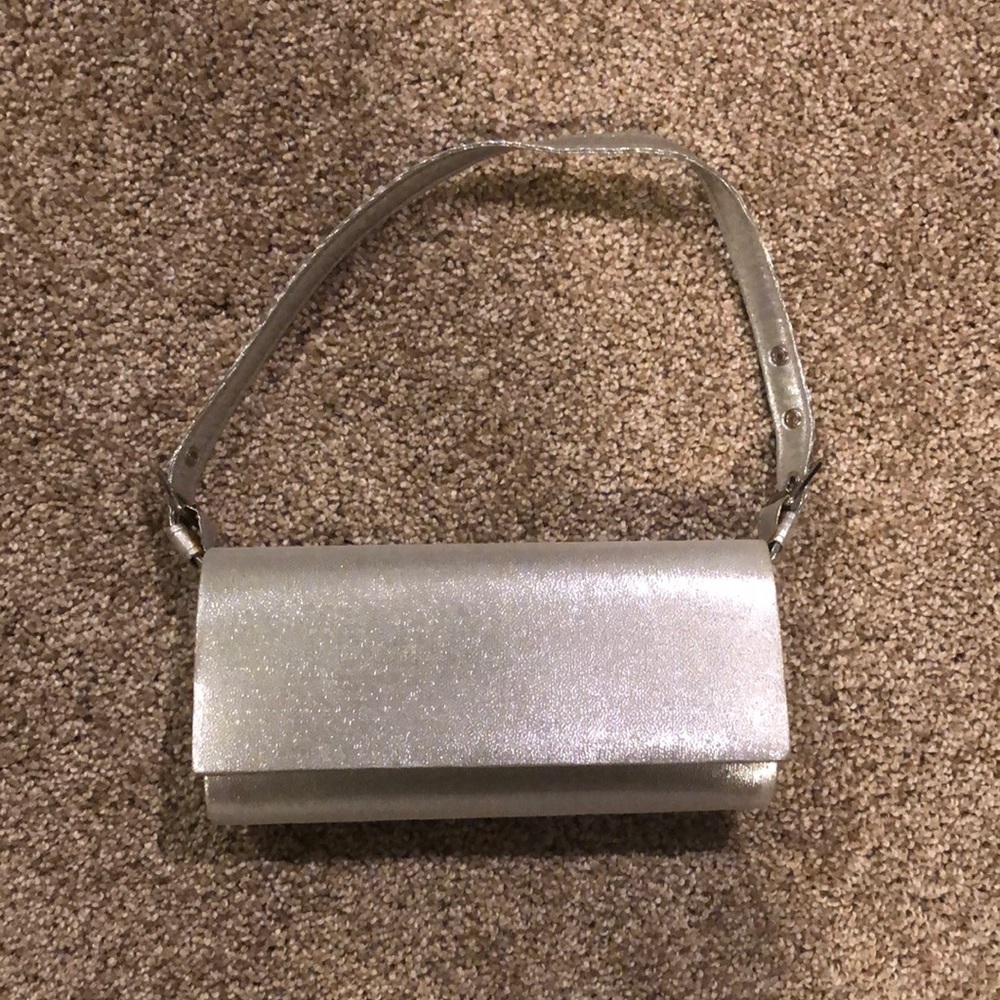 Sasha Silver Small Clutch/Purse